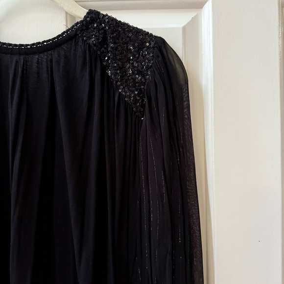 BI-nk Sequined Embellished Blouse, Size Medium - Picture 3 of 6